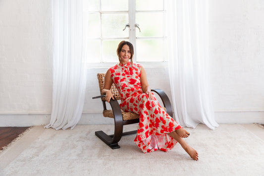 Beautiful Australian designed linen perfect for any special occasion. This 100% europeaon flax linen by The Fabric Broker is perfect fabric match