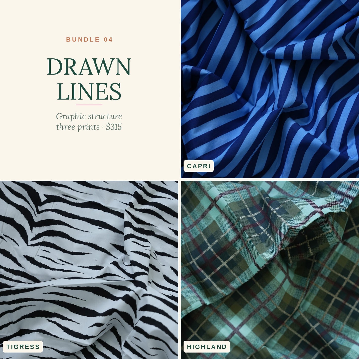 DRAWN LINES — Graphic Print Bundle